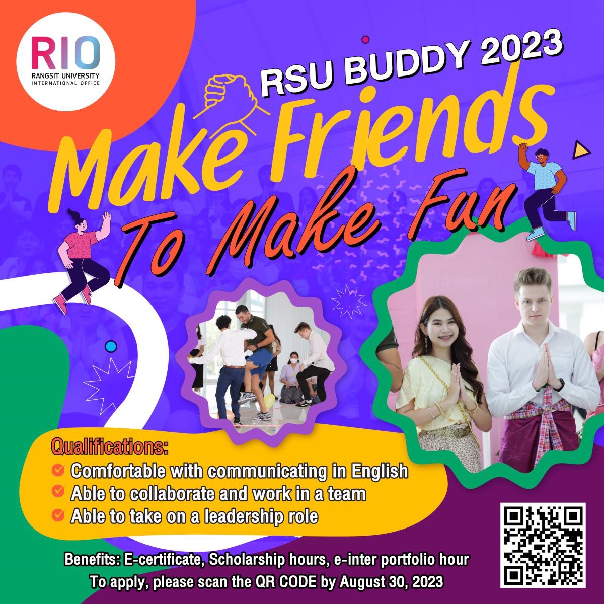 🌟 The International Office of Rangsit University is organizing the RSU ...